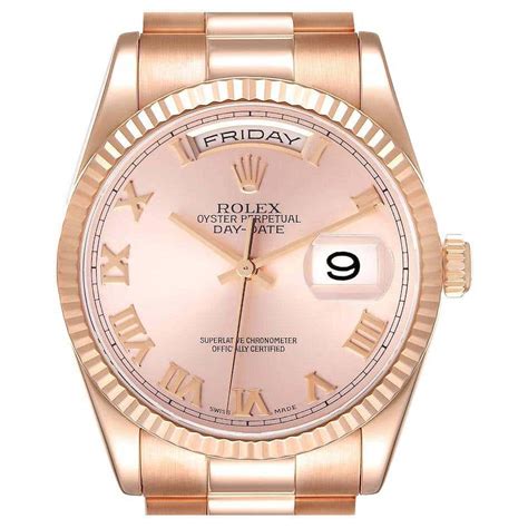 rosegold herrenuhr rolex